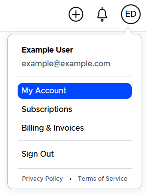 My Account