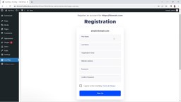 3 - Click UserWay - sign in or register