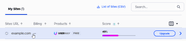 Settings for My Sites