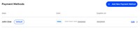 Payment methods