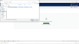 3 - go to upload package file - select file