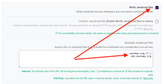 wp-rocket whitelist interface