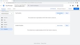 3 - click templates and search gallery