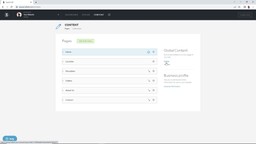 1 - click content and go to footer text link
