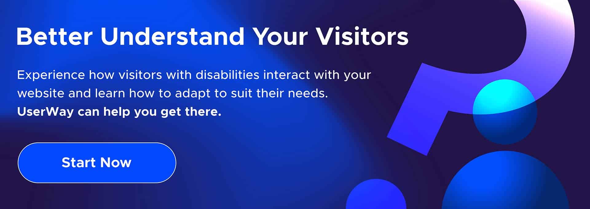 Better understand your visitors 