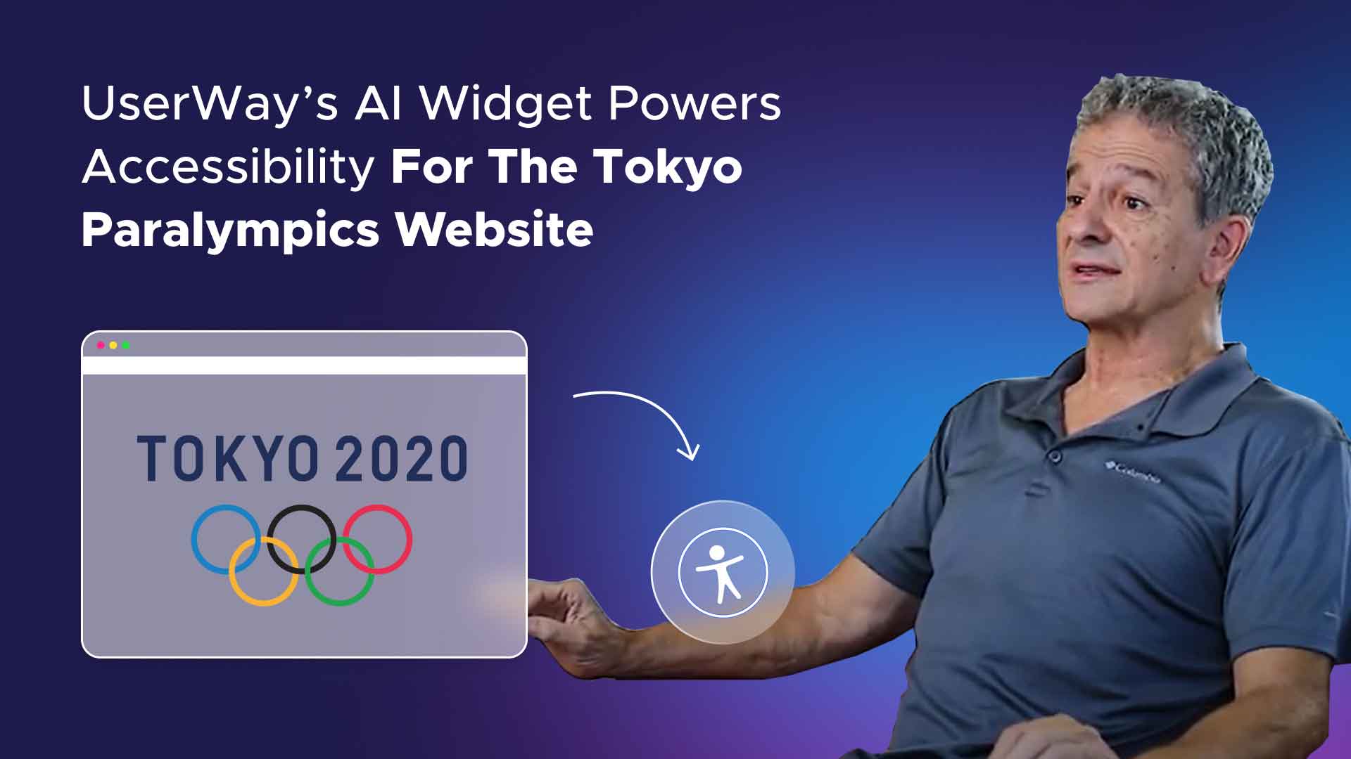 UserWay’s AI Widget Powers Accessibility for the Tokyo Paralympics Website