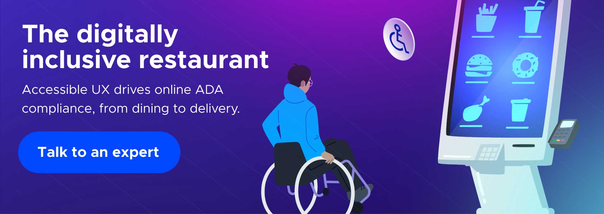 The digitally inclusive restaurant - banner