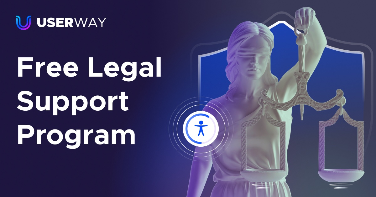 UserWay | Litigation Support Program