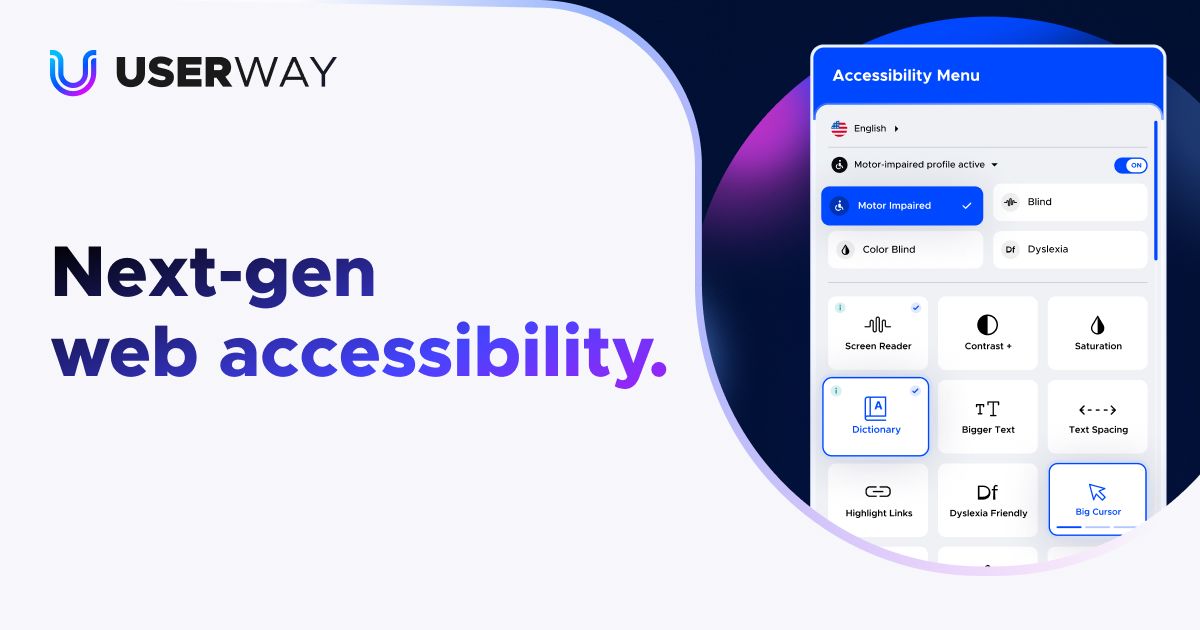 userway accessbility tool