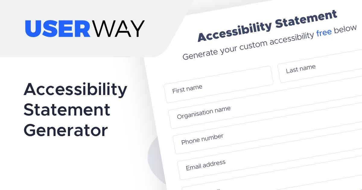 Create an Accessibility Statement for