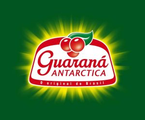 Logo Guaraná Antártica com o dizer “o original do Brasil