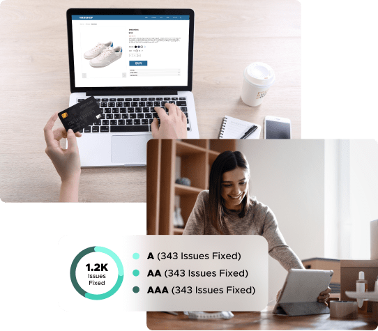 Remediation results for CMS Max client website