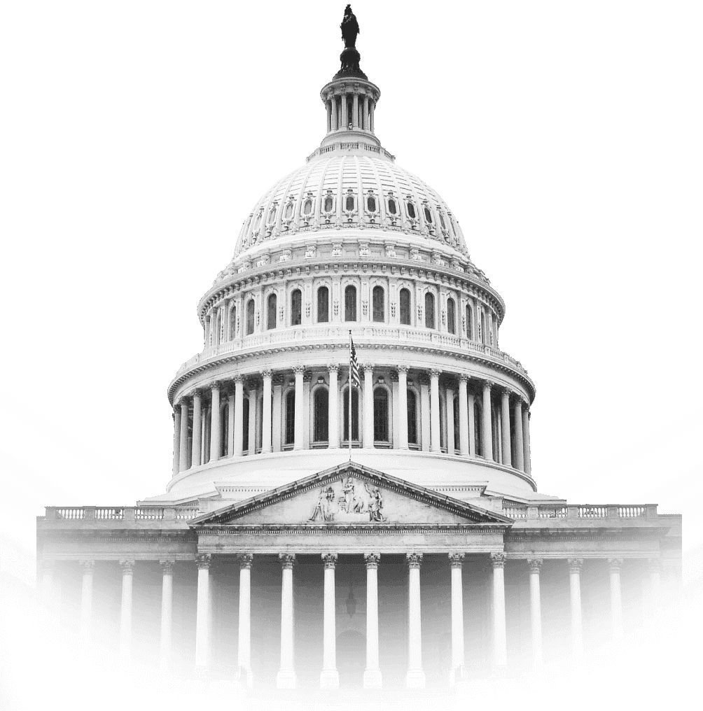 U.S. Capitol surrounded by different accessibility badges