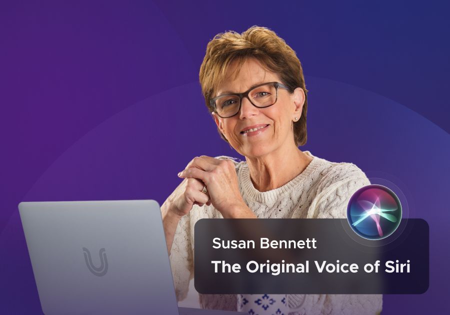 Susan Bennett - the original voice of Siri