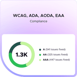 WCAG, ADA, AODA, EAA compliance checker
