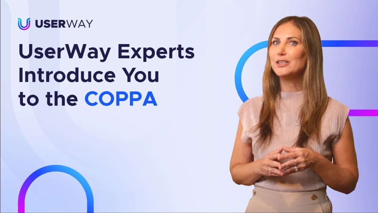 Thumbnail of video explaining the COPPA