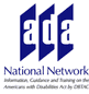 ADA National Network Logo - Information, Guidance, and Training on the Americans with Disabilities Act.