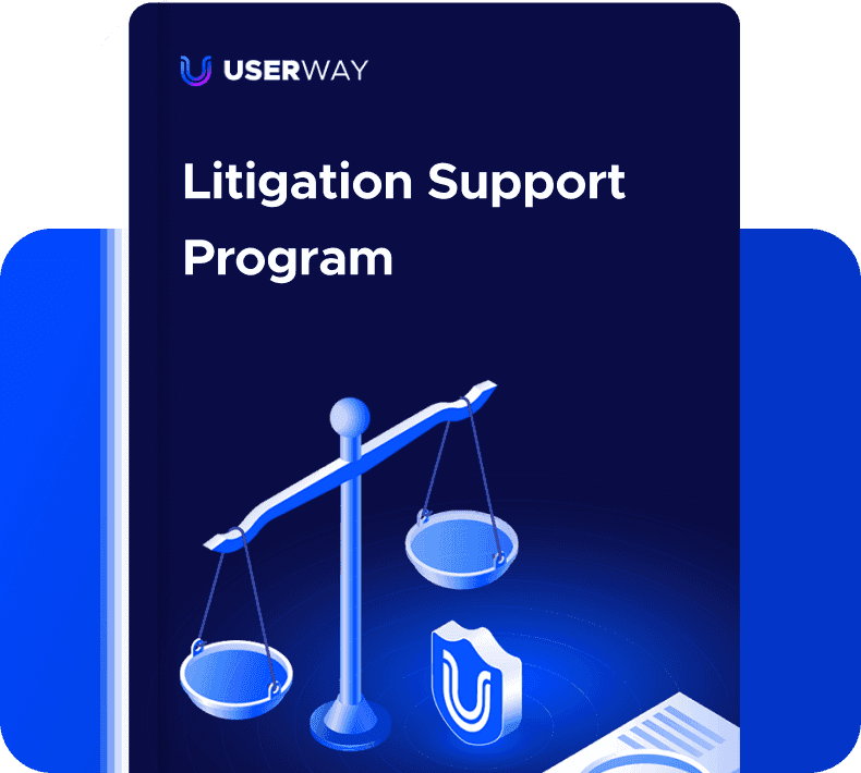 Litigation support program cover
