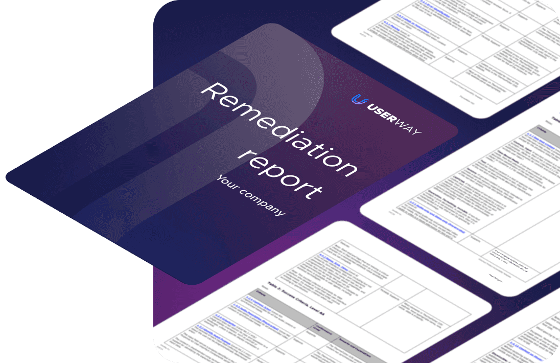 Remediation report