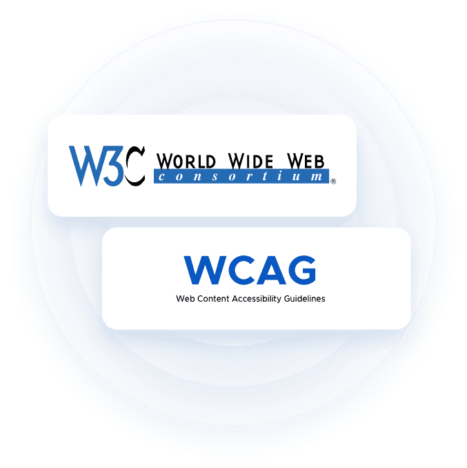 W3C logo and WCAG